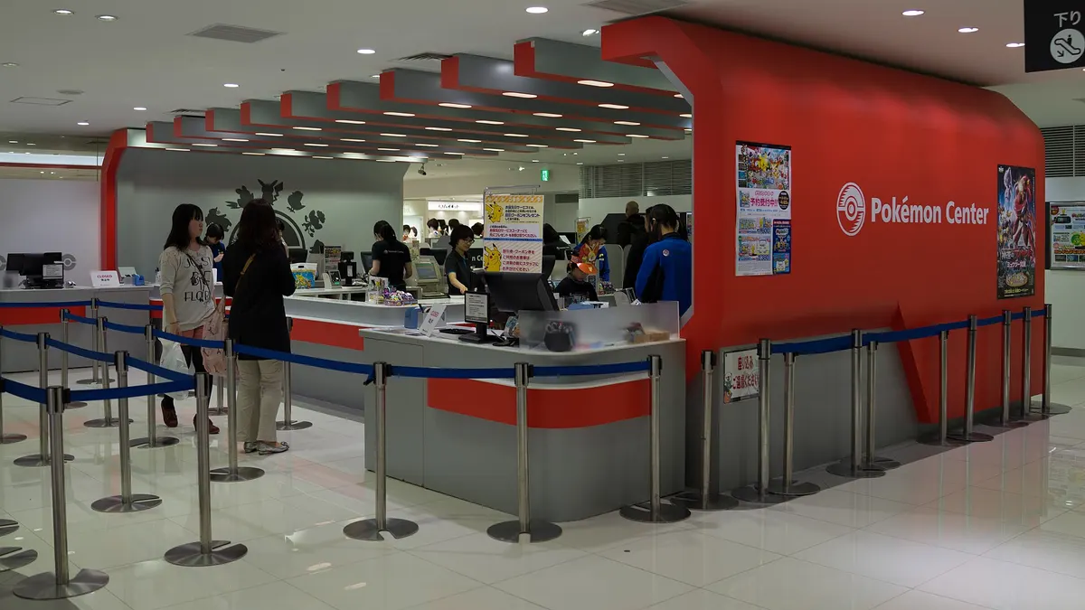 The Pokemon Center Osaka storefront